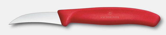 Victorinox Shaping Knife Curved Blade 6cm Red