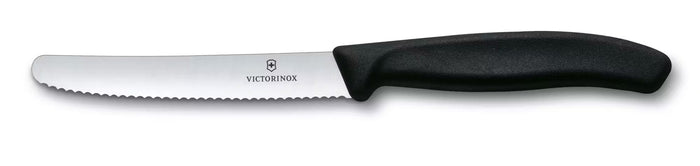 Swiss Classic Tomato and Table Knife - Wavy Edge (Blade 11cm)