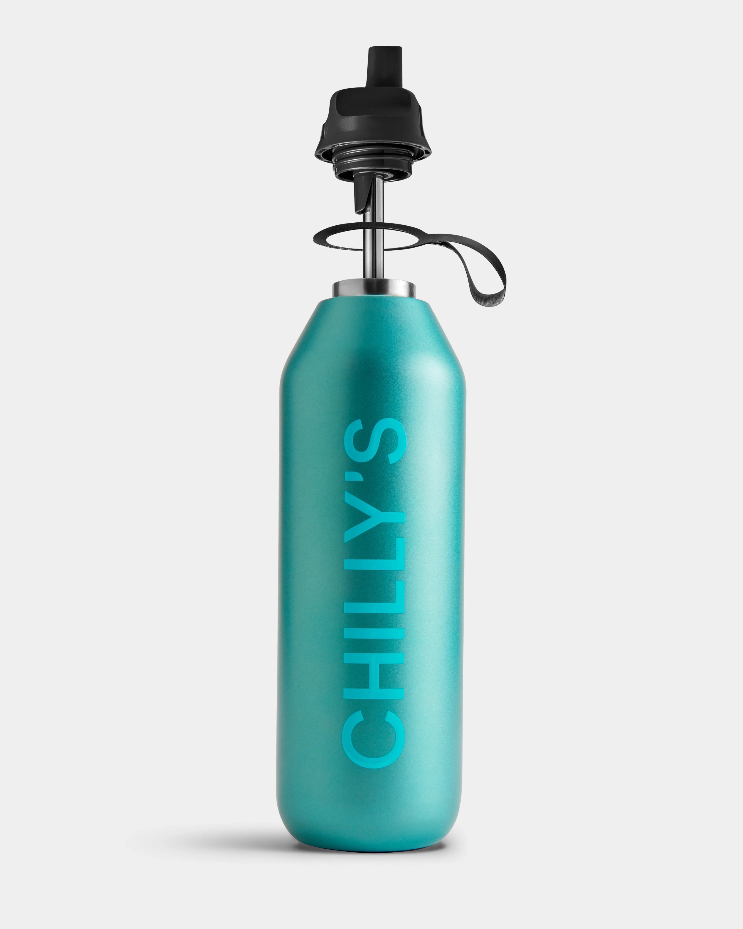 Chilly's Series 2 500ml Flip Bottle Metallic Atlantis