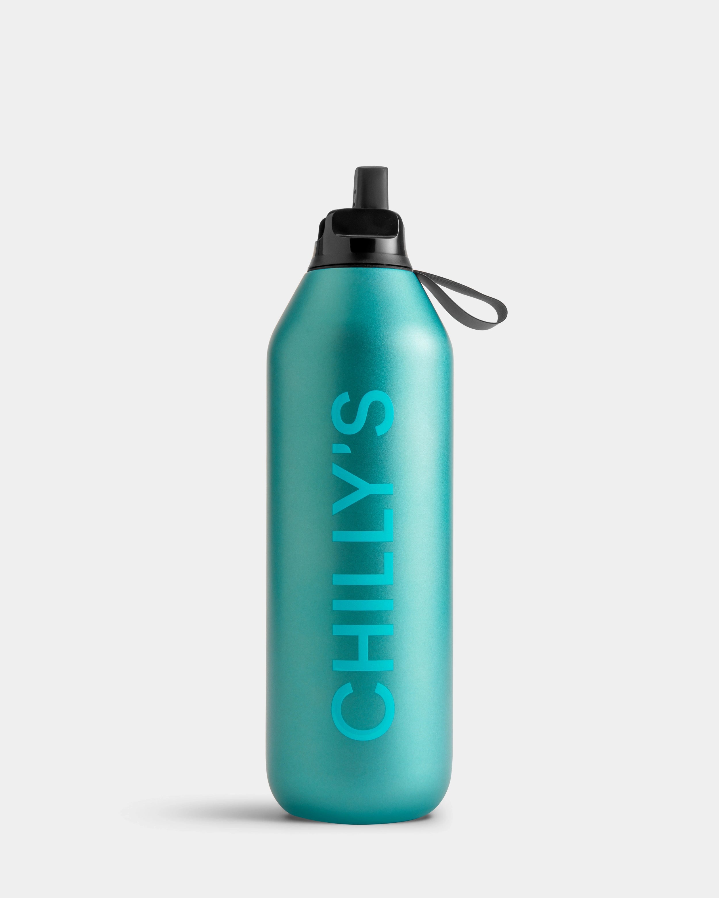 Chilly's Series 2 500ml Flip Bottle Metallic Atlantis