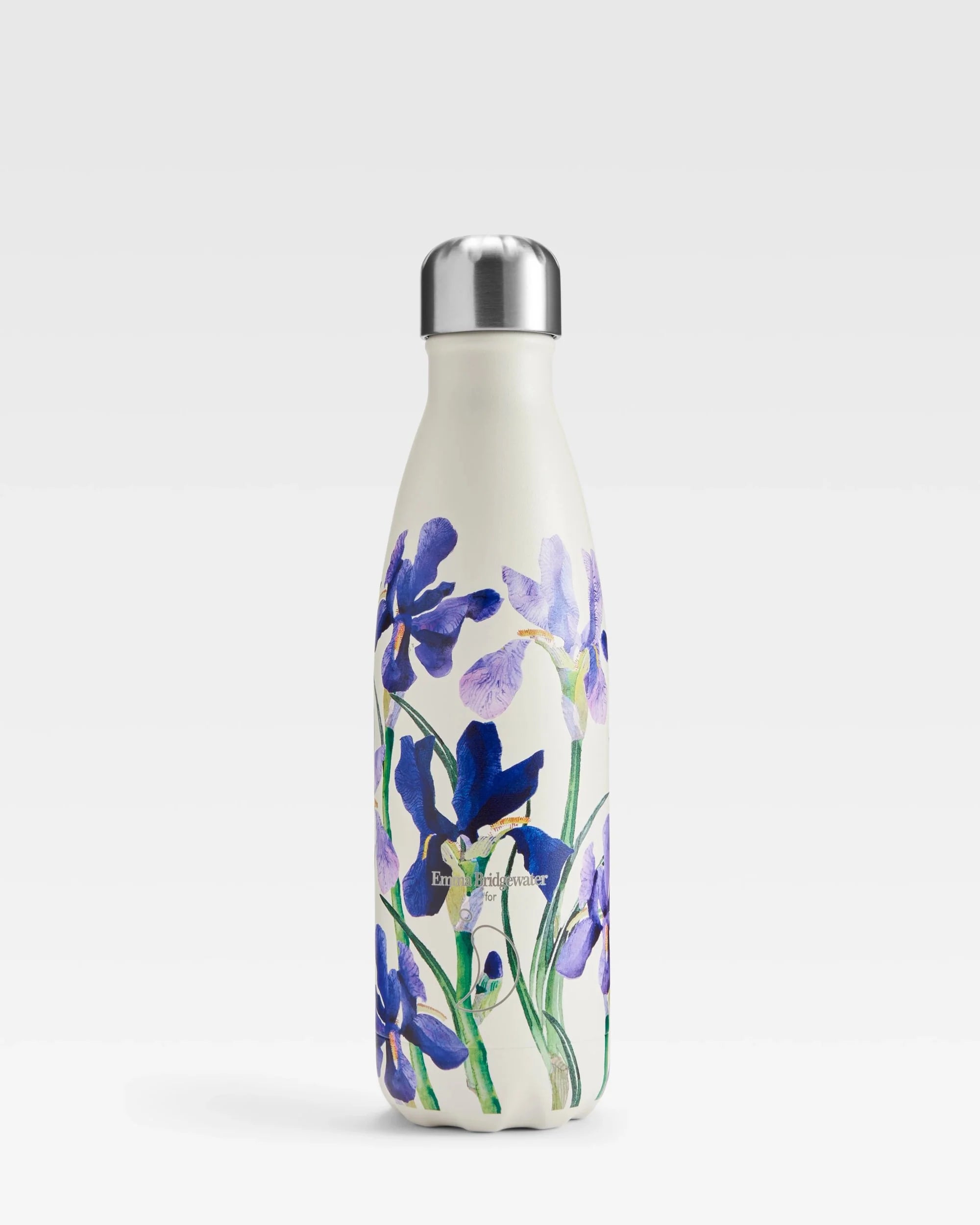 Chilly's Emma Bridgewater, Bottle, 500ml, Blue Iris