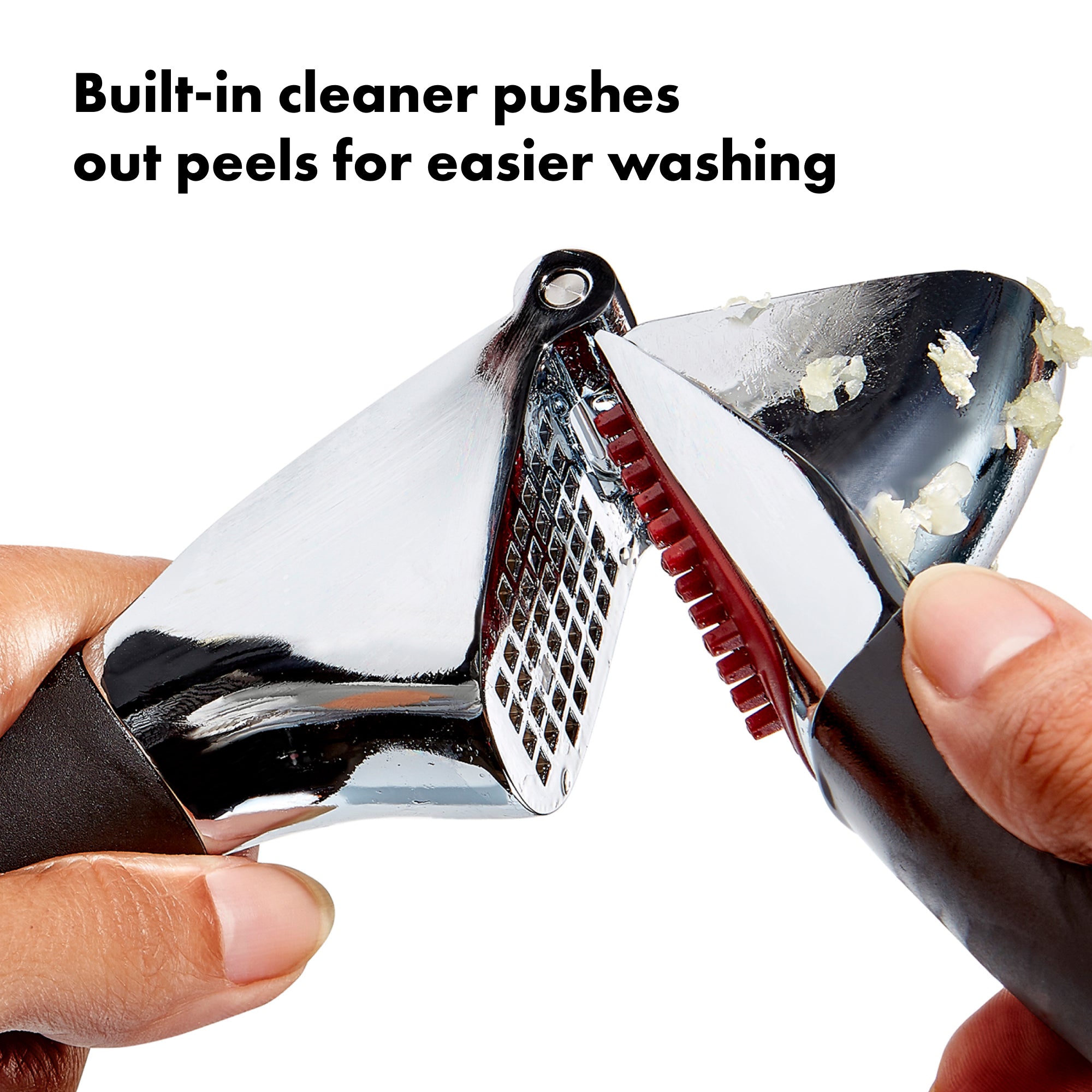 Oxo Good Grips Garlic Press (with cleaner)
