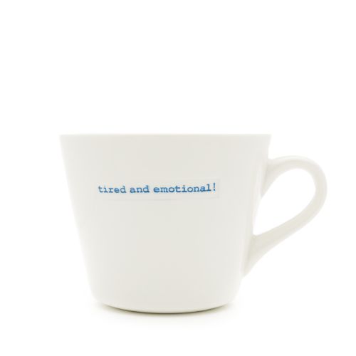 Keith Brymer Jones Mug Tired And Emotional!