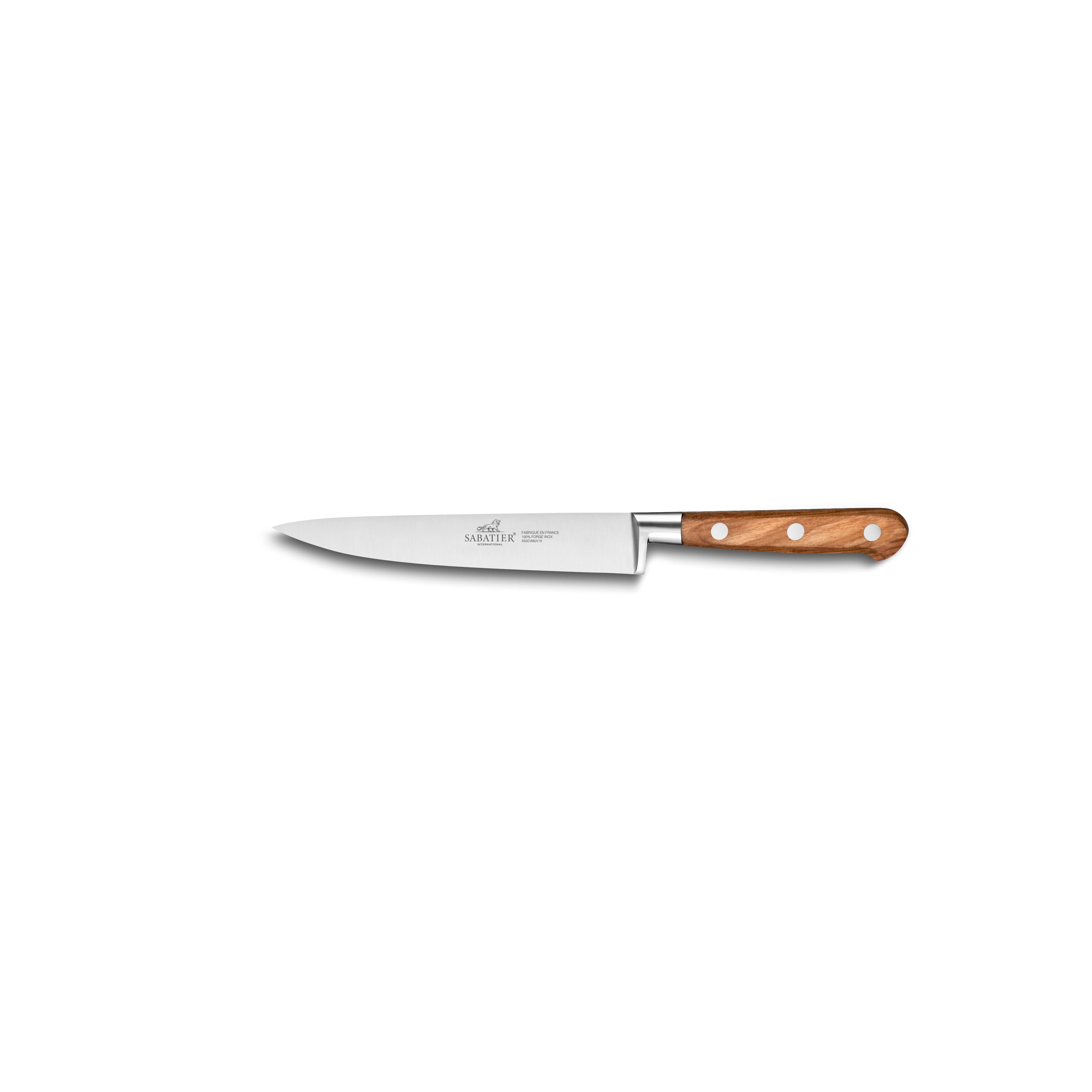 Lion Sabatier 15cm Fillet Knife - Provencao Olivewood