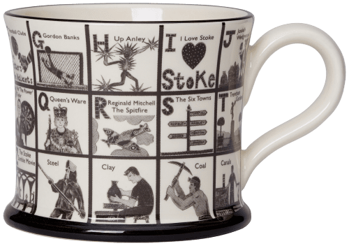 Moorland Alphabet Mug