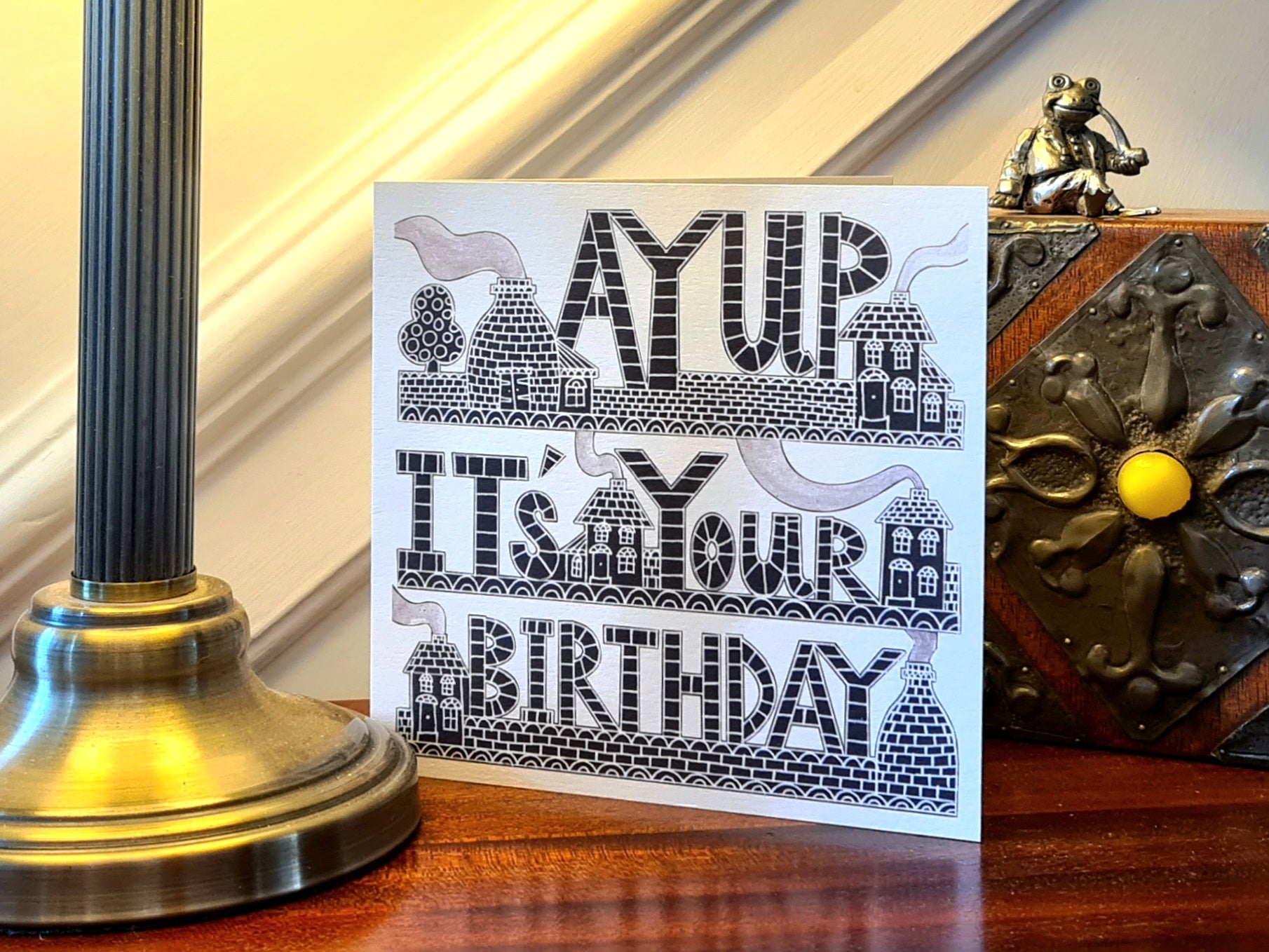 Moorland Ay Up It's Your Birthday Card