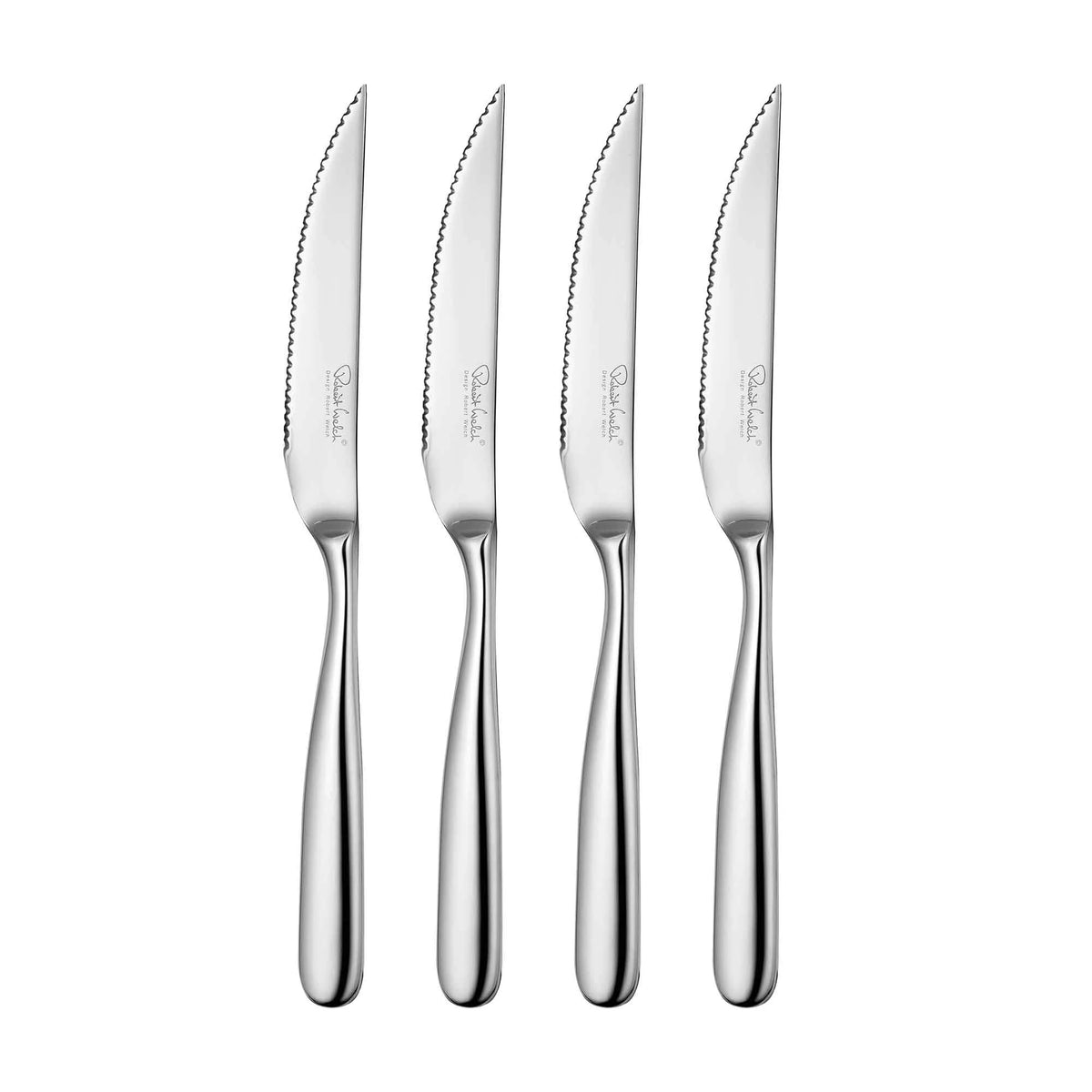 Robert Welch Stanton Bright Steak Knives Set of 4