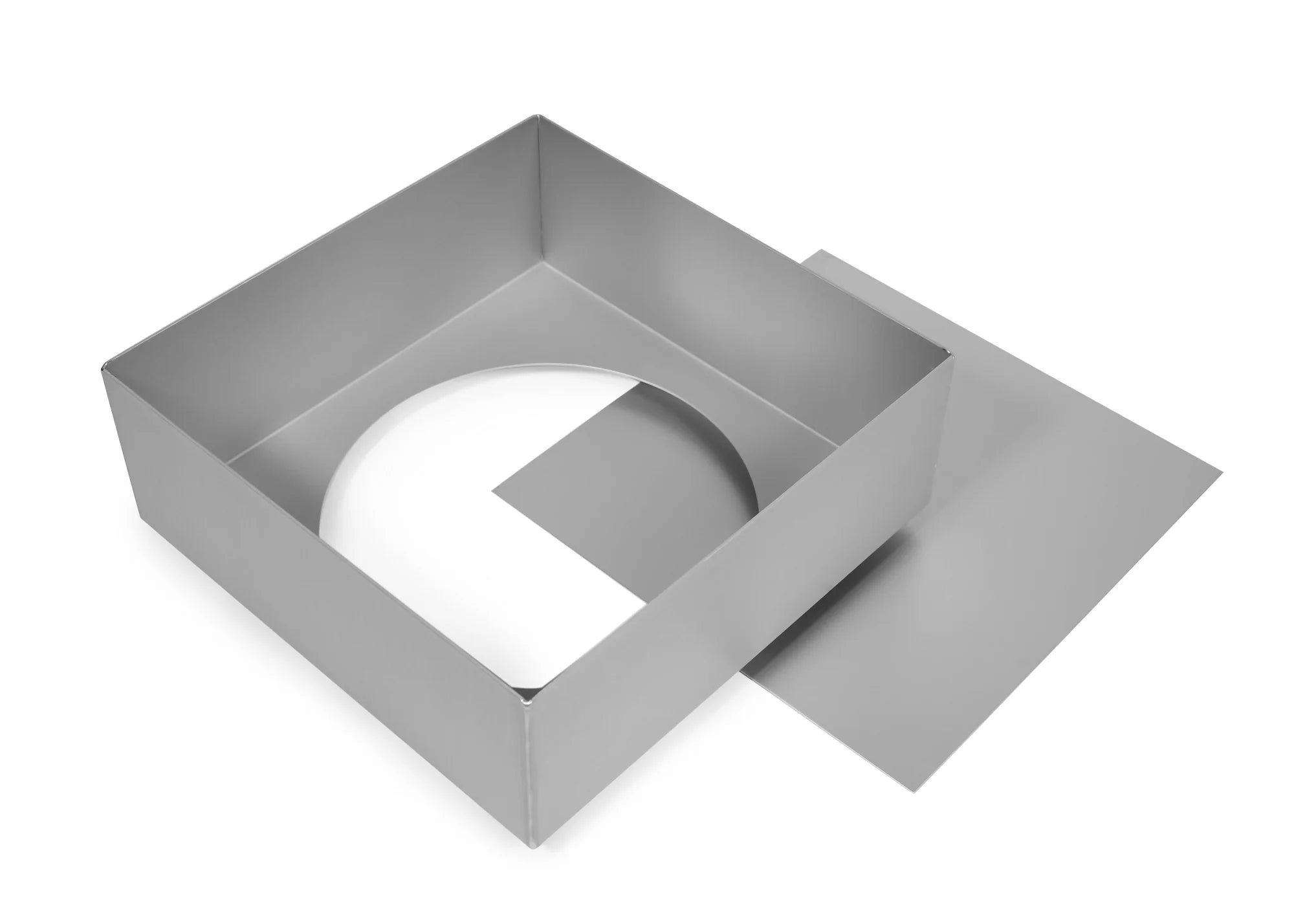 Silverwood 8 X 3In Square Cake Tin, Loose Base