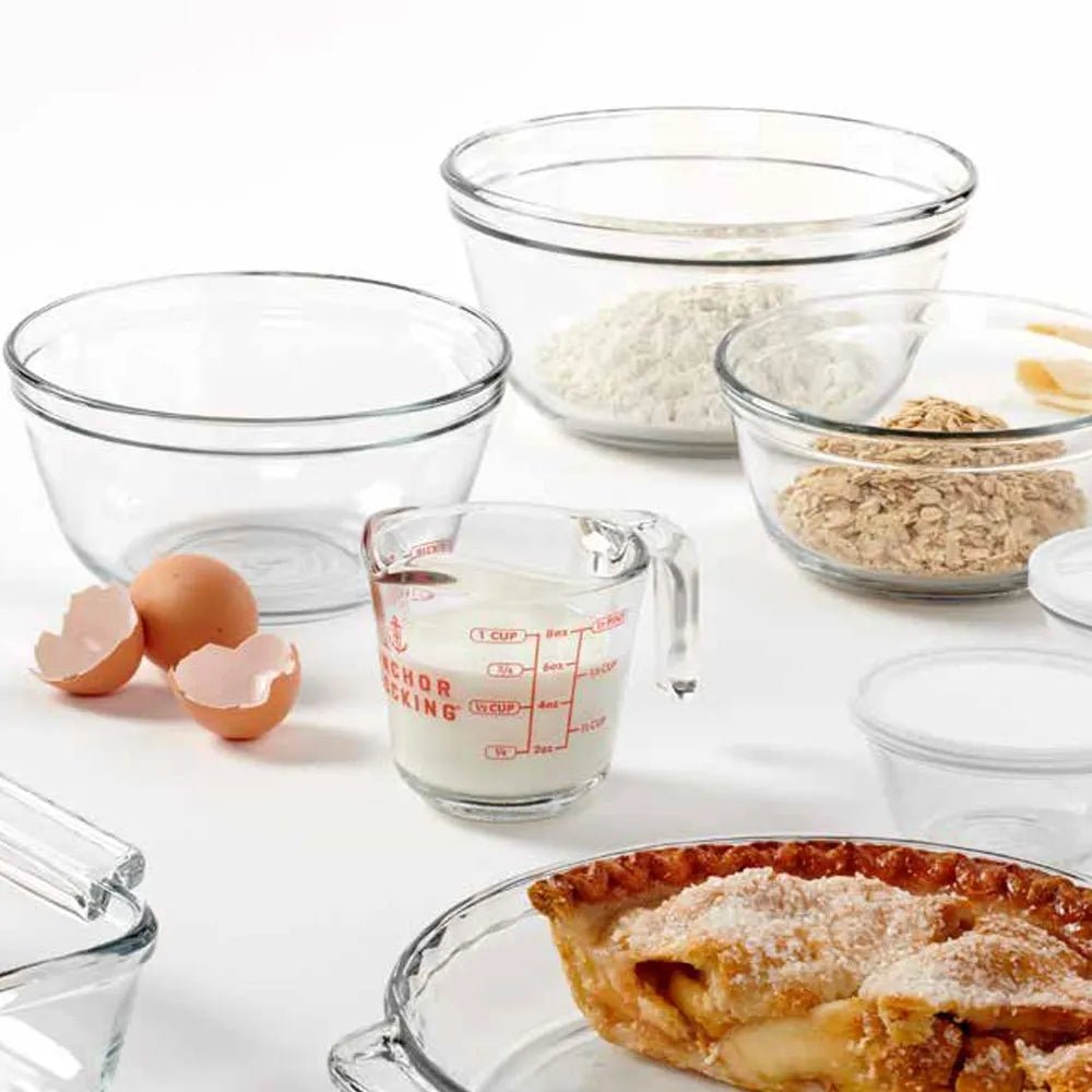 Anchor Hocking 1.5L Glass Mixing Bowl - Simmer and Slice