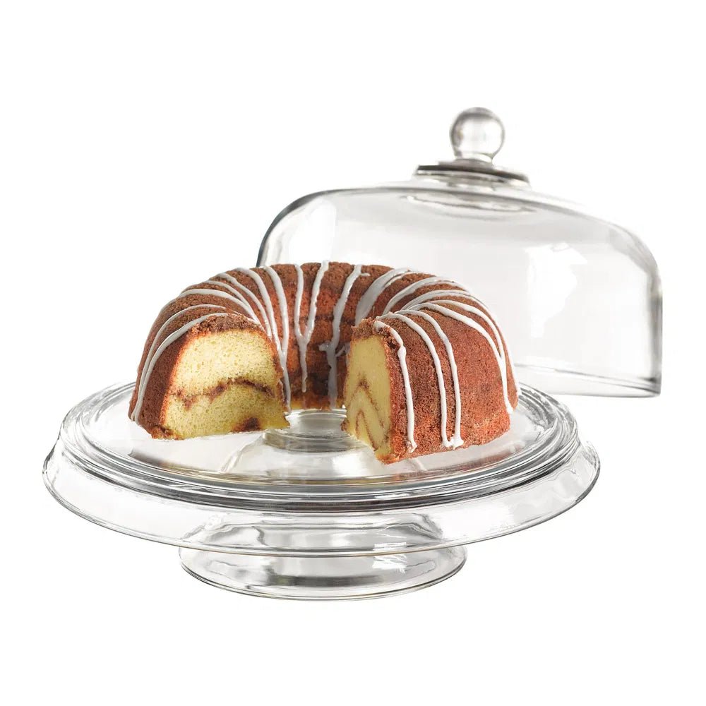 Anchor Hocking 4 in 1 Cake Dome - Simmer and Slice
