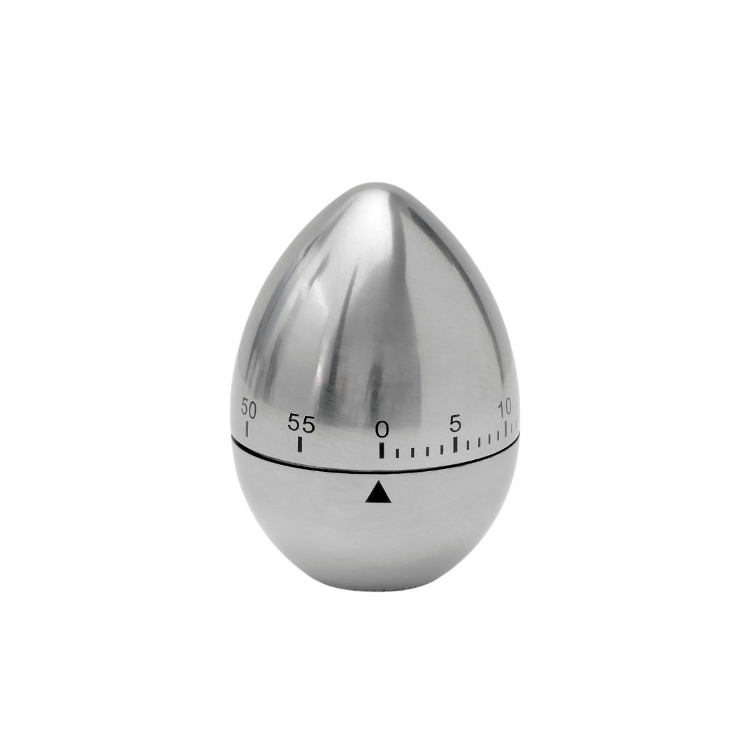 Bengt Ek Design Egg Shaped Timer - Aluminium - Simmer and Slice