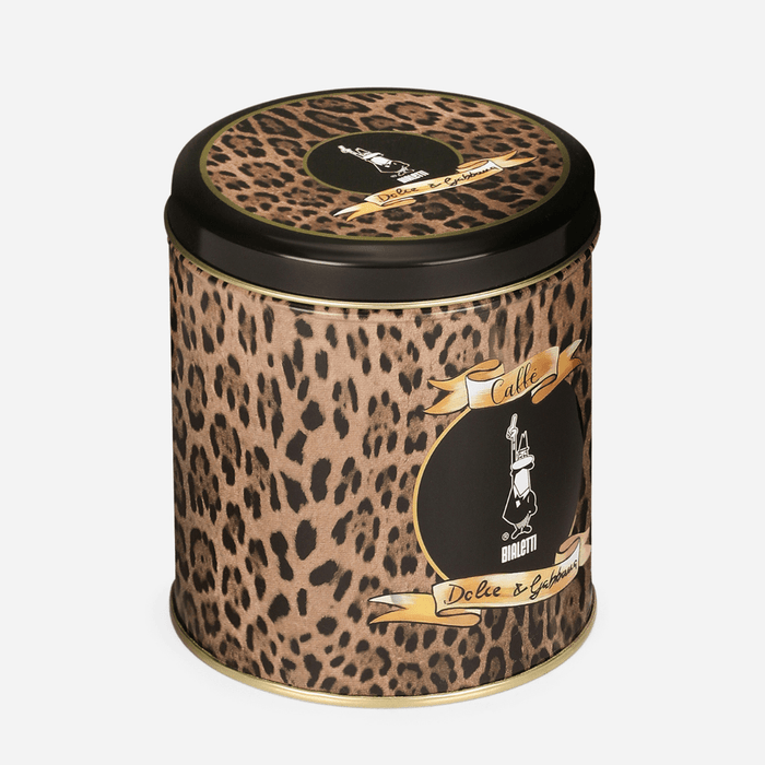 Bialetti x Dolce&Gabbana Leopardo Ground Coffee 250g Collector's Tin - Simmer and Slice