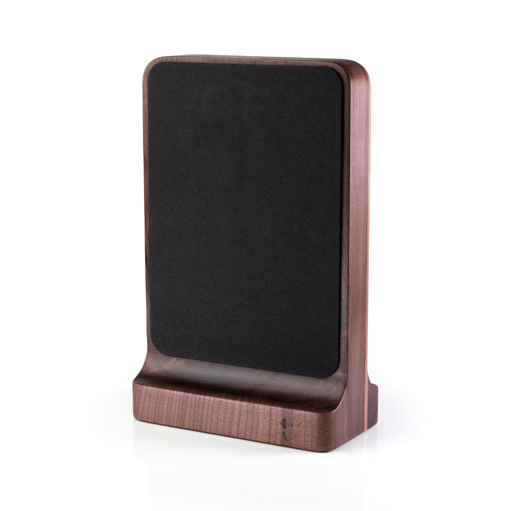 Bisbell Magnabloc Soft Touch Knife Block - Walnut - Simmer and Slice