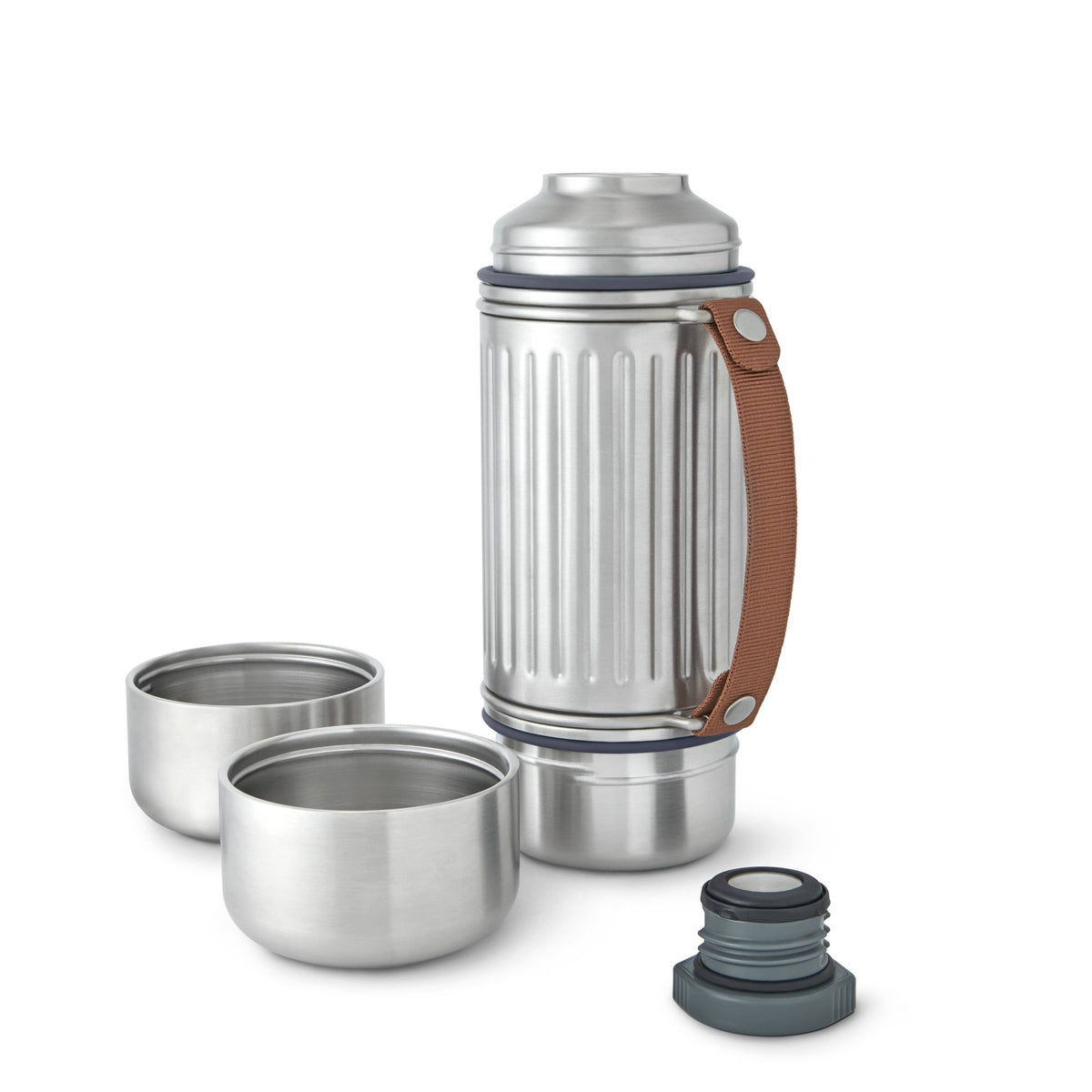 Black+Blum Insulated Flask - Explorer Flask Duo (1L) 2x Cups - Simmer and Slice