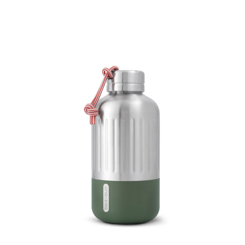 Black+Blum Insulated Water Bottle - Explorer 650ml - Olive Green - Simmer and Slice
