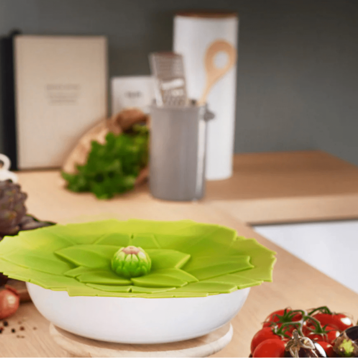 Charles Viancin Artichoke Silicone Lid 28cm - Simmer and Slice