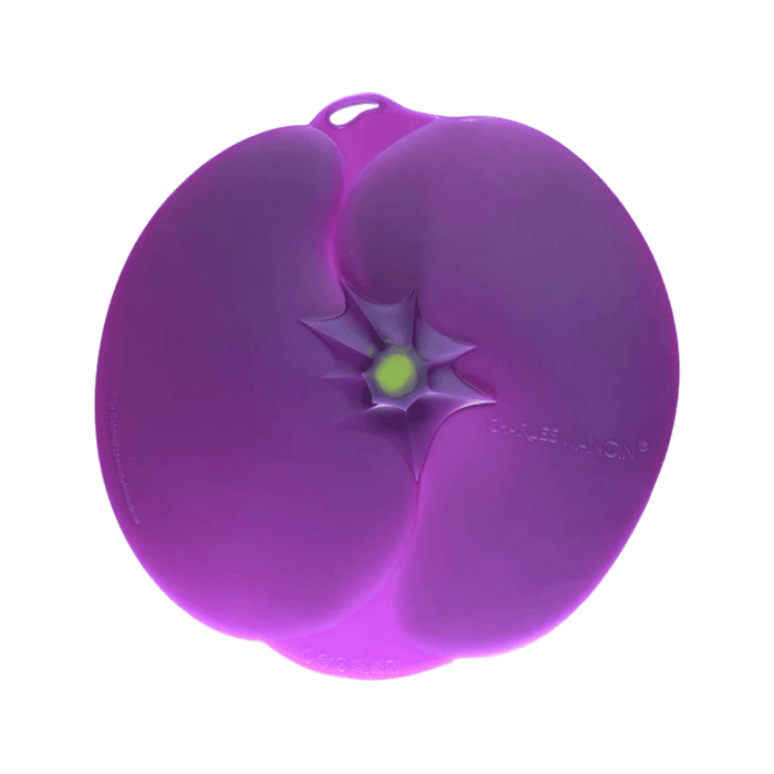 Charles Viancin Aubergine Silicone Lid 20cm - Simmer and Slice