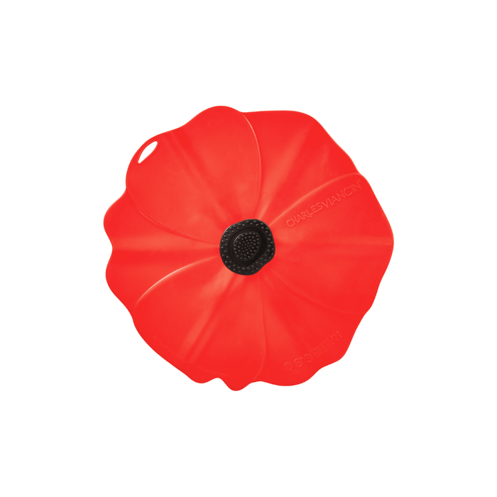 Charles Viancin Poppy Silicone Lid 15cm - Simmer and Slice