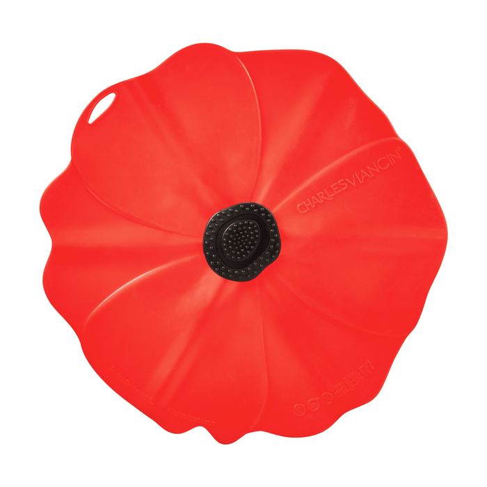 Charles Viancin Poppy Silicone Lid 23cm - Simmer and Slice