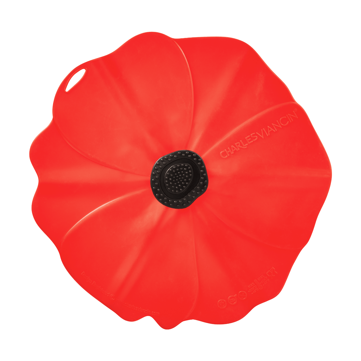 Charles Viancin Poppy Silicone Lid 23cm - Simmer and Slice