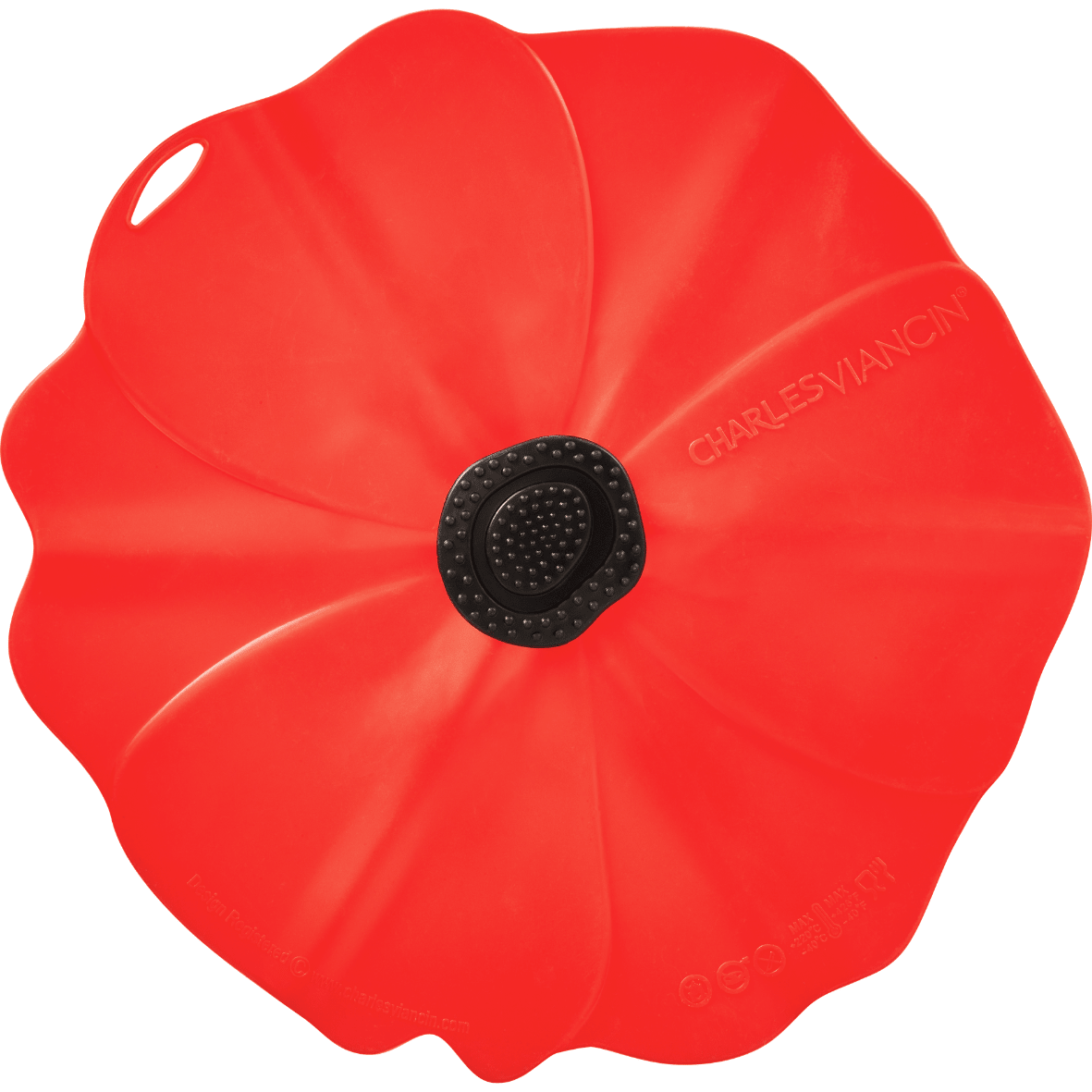 Charles Viancin Poppy Silicone Lid 28cm - Simmer and Slice