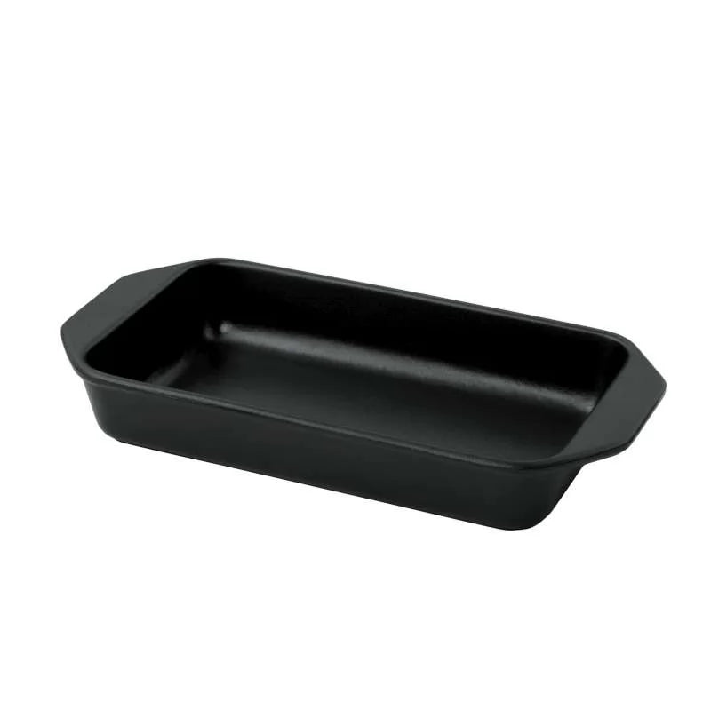 Chasseur 26cm Rectangular Dish - Matt Black - Simmer and Slice