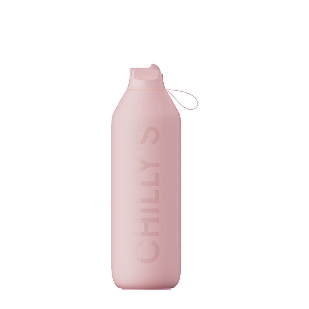 Chilly's Series 2 1000ml Flip Bottle Blush - Simmer and Slice