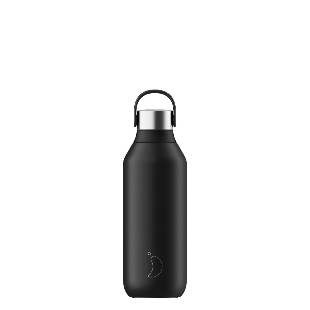 Chilly's Series 2 500Ml Bottle | Abyss Black - Simmer and Slice