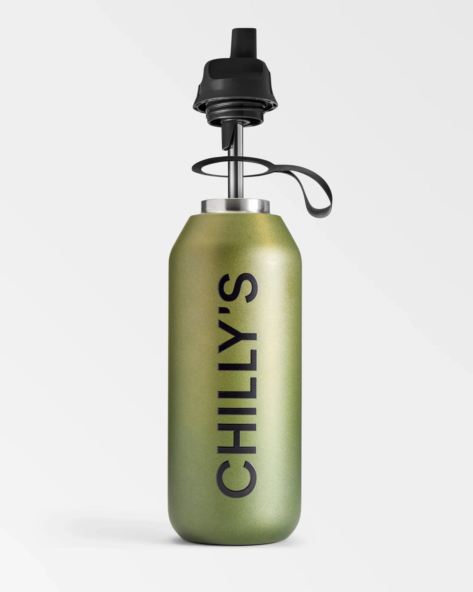 Chillys Series 2 500Ml Flip Bottle,Ombre Moss - Simmer and Slice