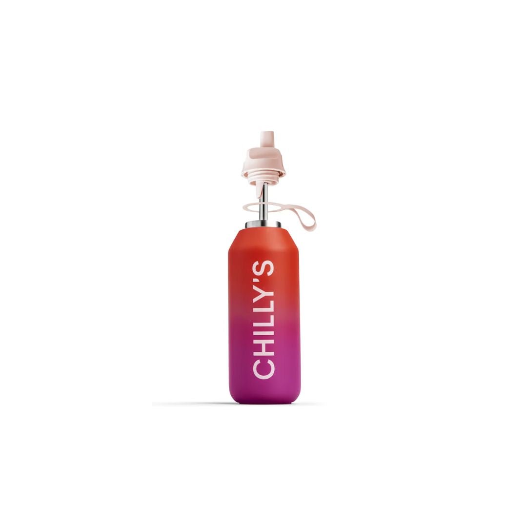 Chilly's Series 2 Flip Bottle 500ml Ombre Endless Horizon - Simmer and Slice