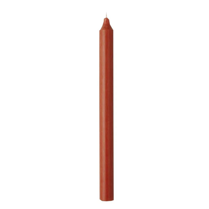 Cidex Rustic 2.2 X 29cm Candle - Autumn Red - Simmer and Slice