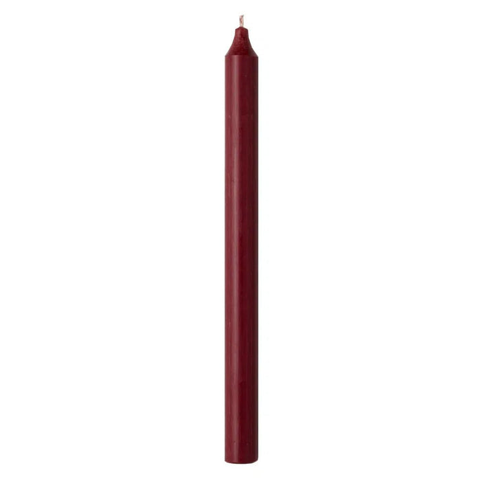 Cidex Rustic 2.2 X 29cm Candle - Bordeaux - Simmer and Slice