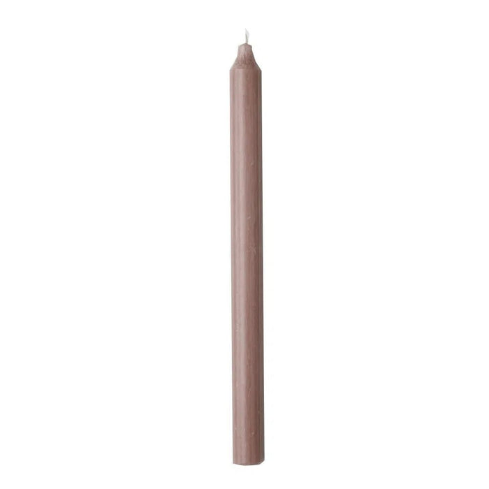 Cidex Rustic 2.2 X 29cm Candle - Old Rose - Simmer and Slice