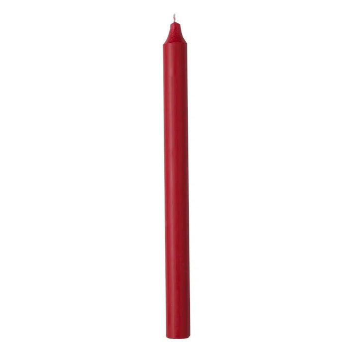 Cidex Rustic 2.2 X 29cm Candle - Red - Simmer and Slice