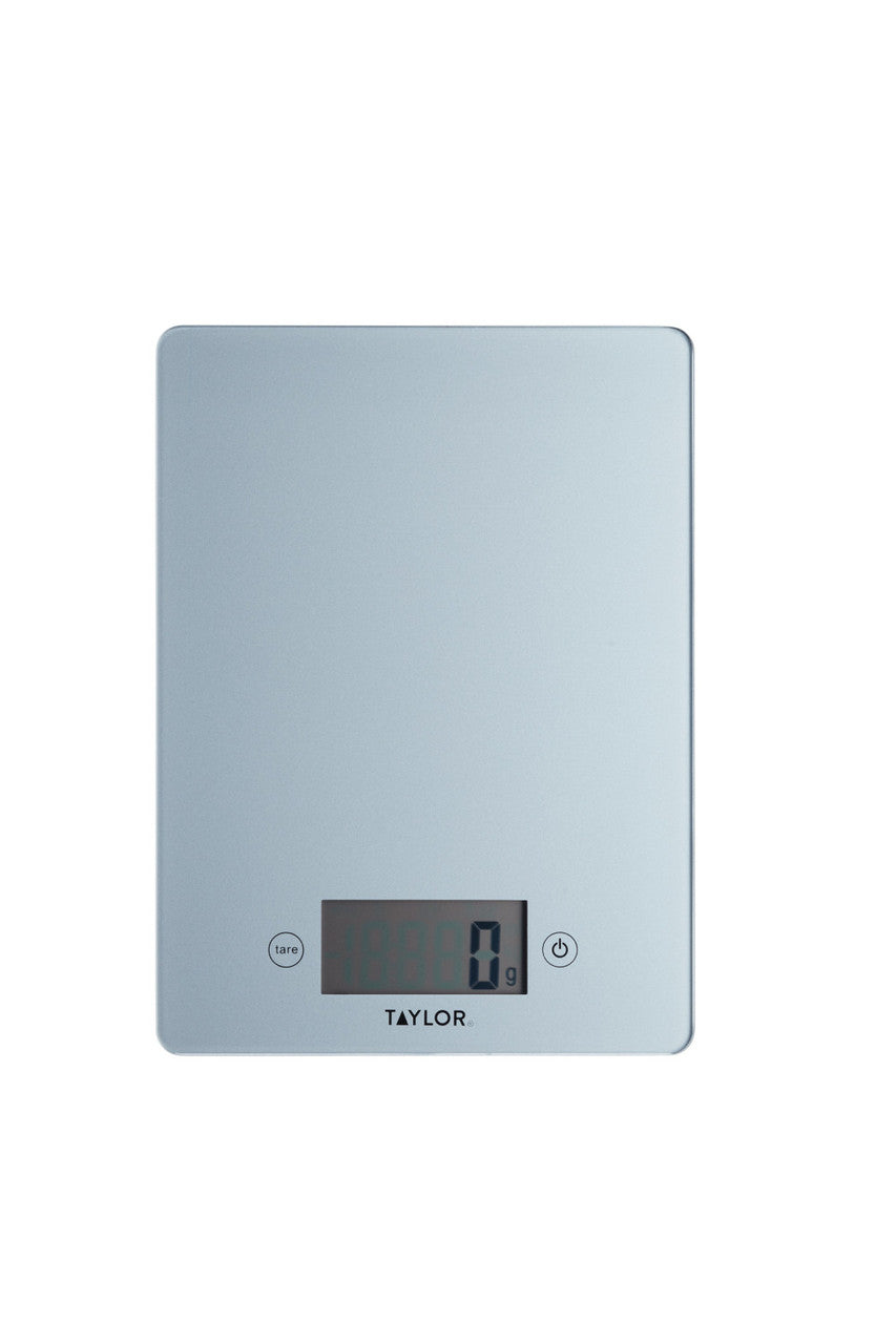 Taylor Pro Glass Digital 5Kg Kitchen Scales - Pewter