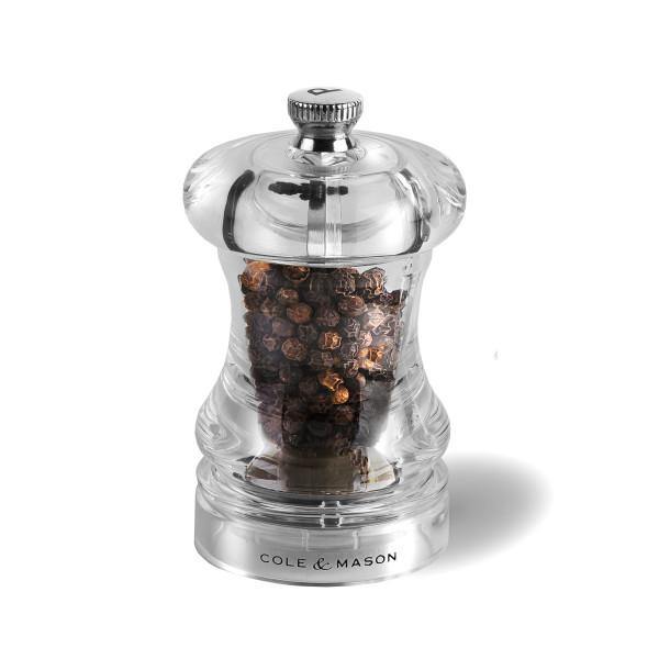 Cole & Mason 125 Acrylic Capstan Pepper - Simmer and Slice