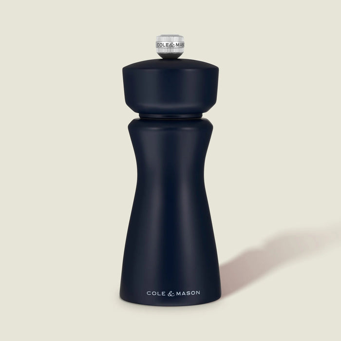 Cole & Mason Kenton 15cm (6in) Persian Blue | Salt or Pepper Mill - Simmer and Slice