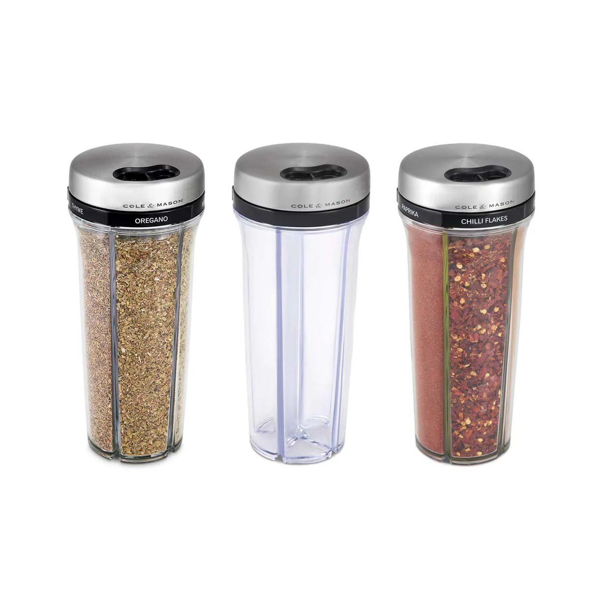 Cole & Mason Saunderton Spice Shaker - Unfilled - Simmer and Slice