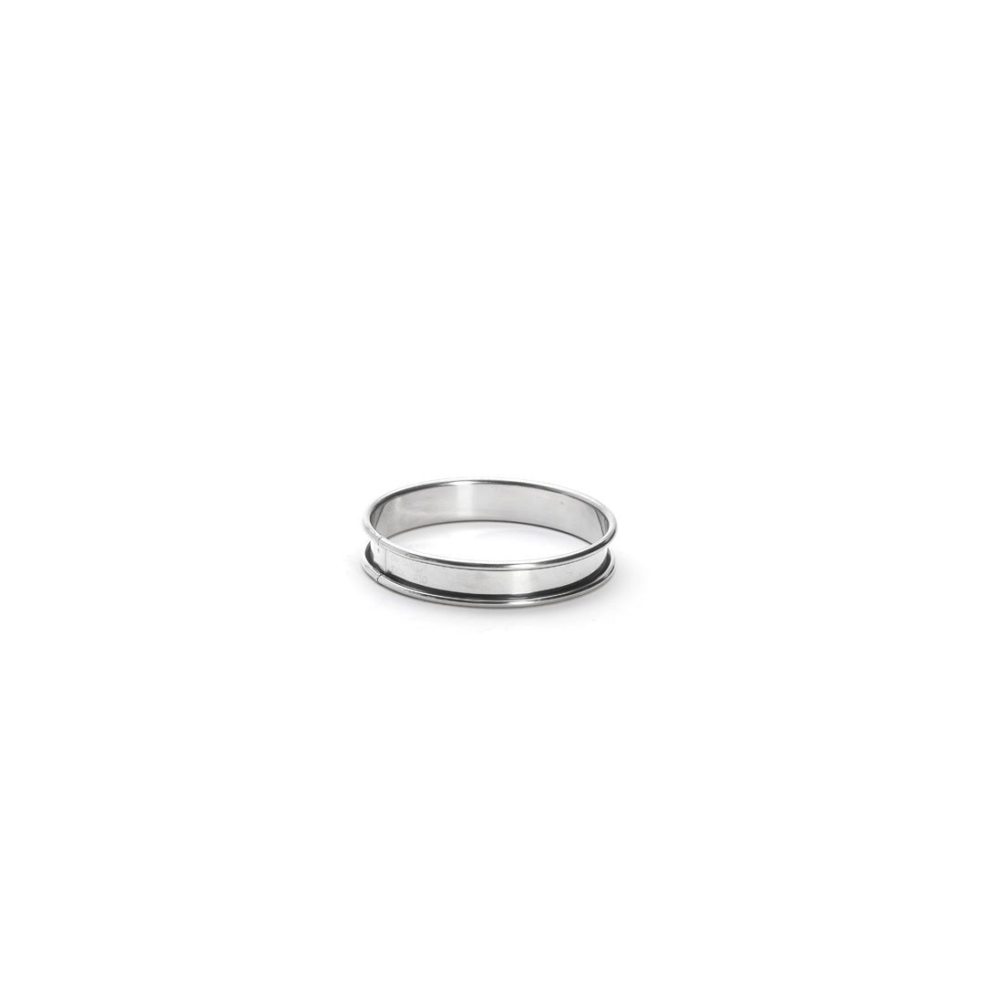 De Buyer 10cm Round Edge Tart Ring - Simmer and Slice