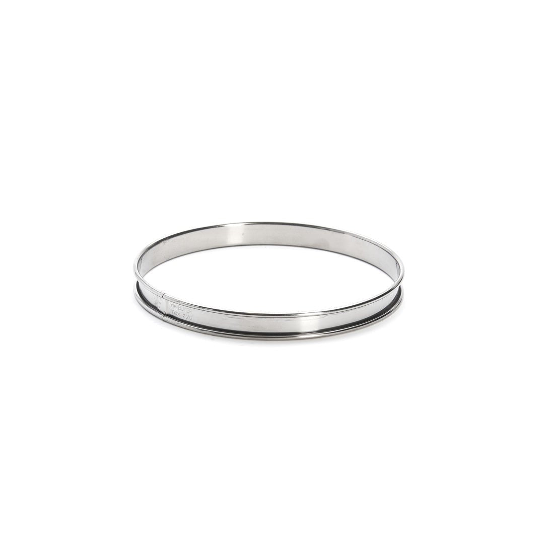 De Buyer 20cm Round Edge Tart Ring - Simmer and Slice