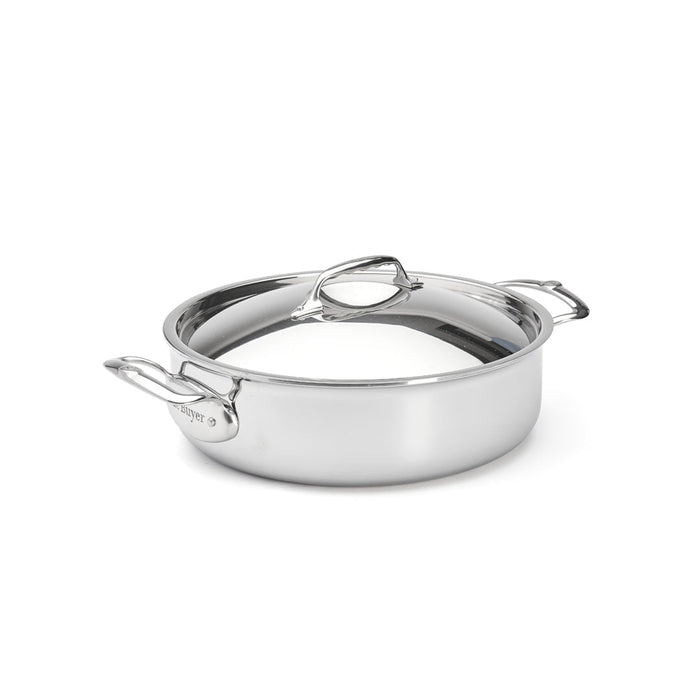 De Buyer Affinity 28cm Sauté Pan with Lid - Simmer and Slice