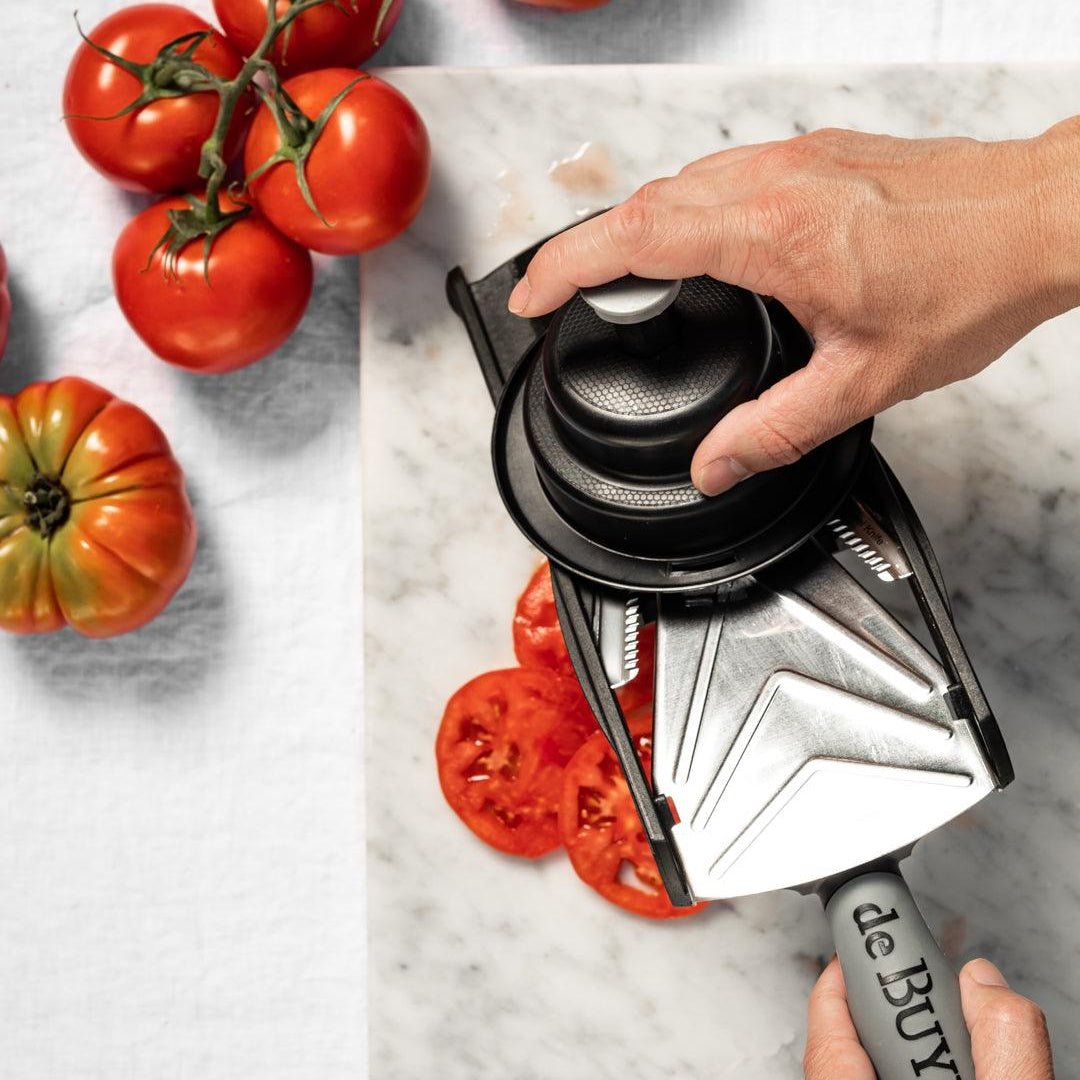De Buyer Kobra X Axis Complete Mandoline - Black - Simmer and Slice