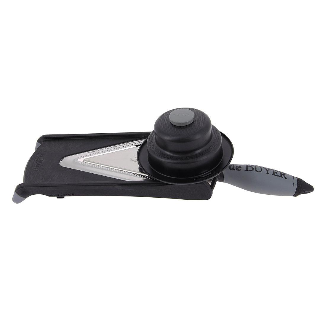 De Buyer Kobra X Axis Complete Mandoline - Black - Simmer and Slice