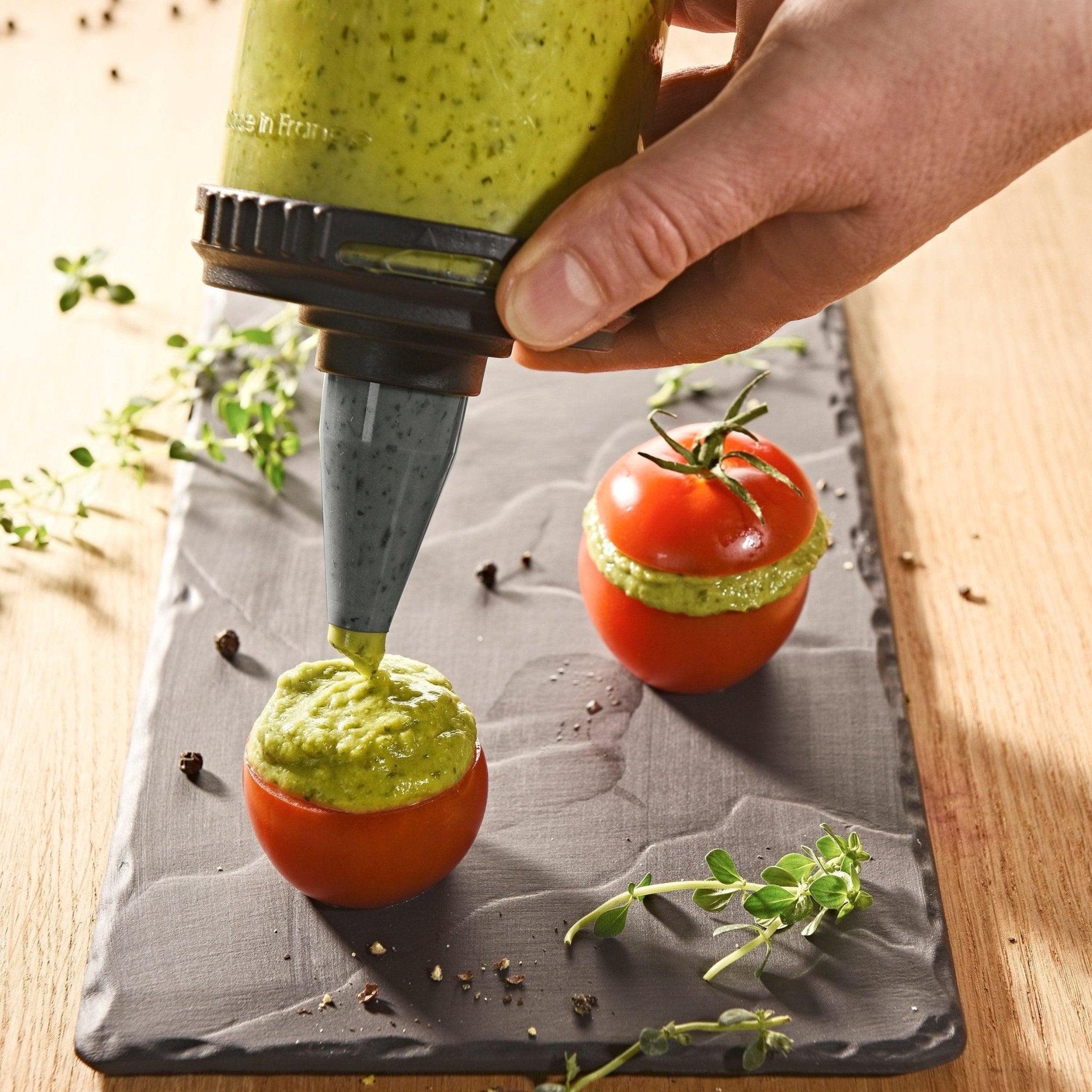 De Buyer Le Tube Pressure Pastry Syringe Set - Simmer and Slice