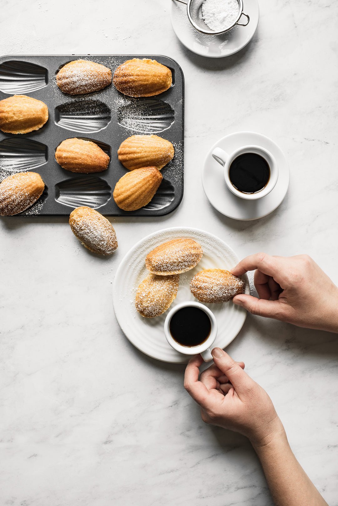 De Buyer Madelines 12 Slot Baking Tray - Simmer and Slice