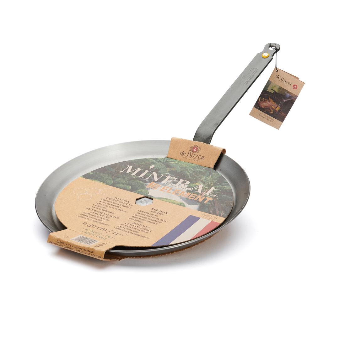 De Buyer Mineral B 30cm Crepe Pan - Simmer and Slice