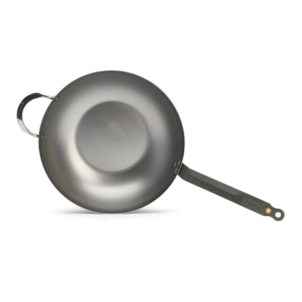 De Buyer Mineral B 32cm Wok - Simmer and Slice