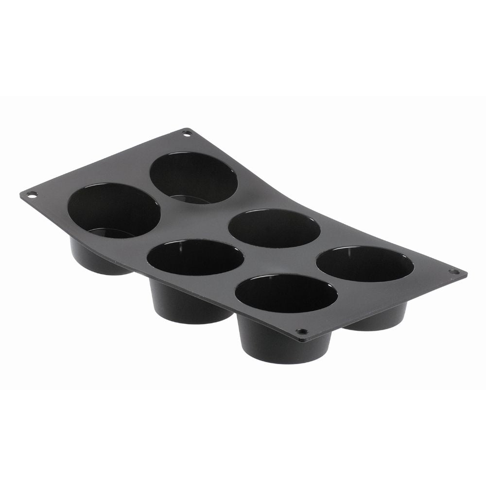 De Buyer Moul'Flex - 6 Muffin Portions - Simmer and Slice