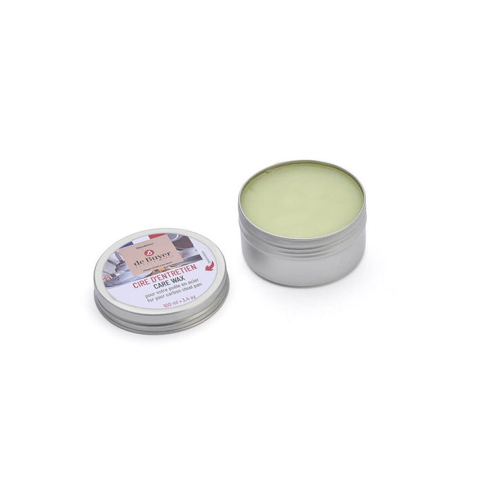 De Buyer Seasoning Wax For Raw Steel Cookware 100ml - Simmer and Slice