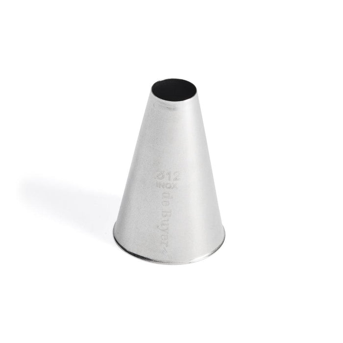 De Buyer Stainless Steel 12mm Plain Nozzle - Simmer and Slice